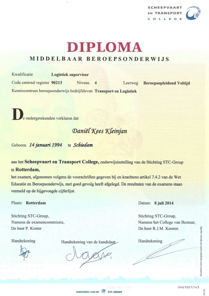mbo diploma kopen
