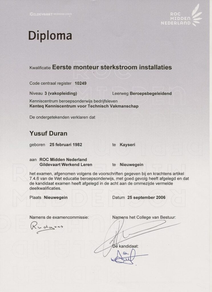 mbo diploma kopen met registratie
